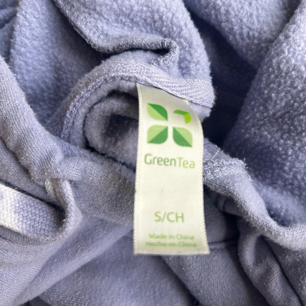 Lavender GreenTea hoodie.